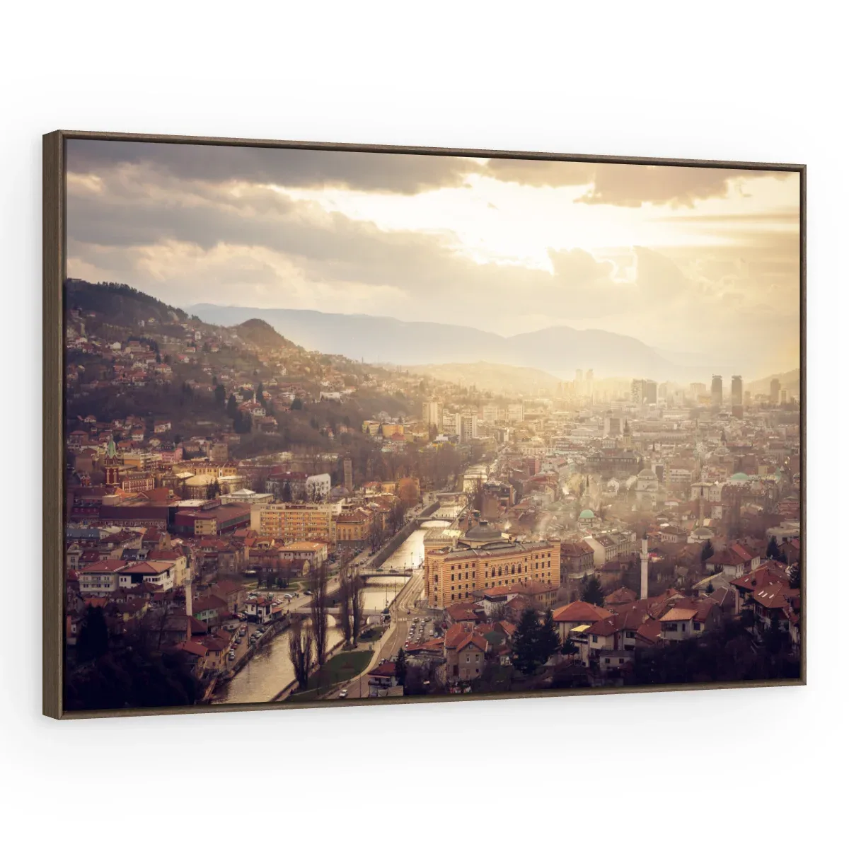 Quadro Decorativo Canvas Sarajevo Luminosa - CI0090