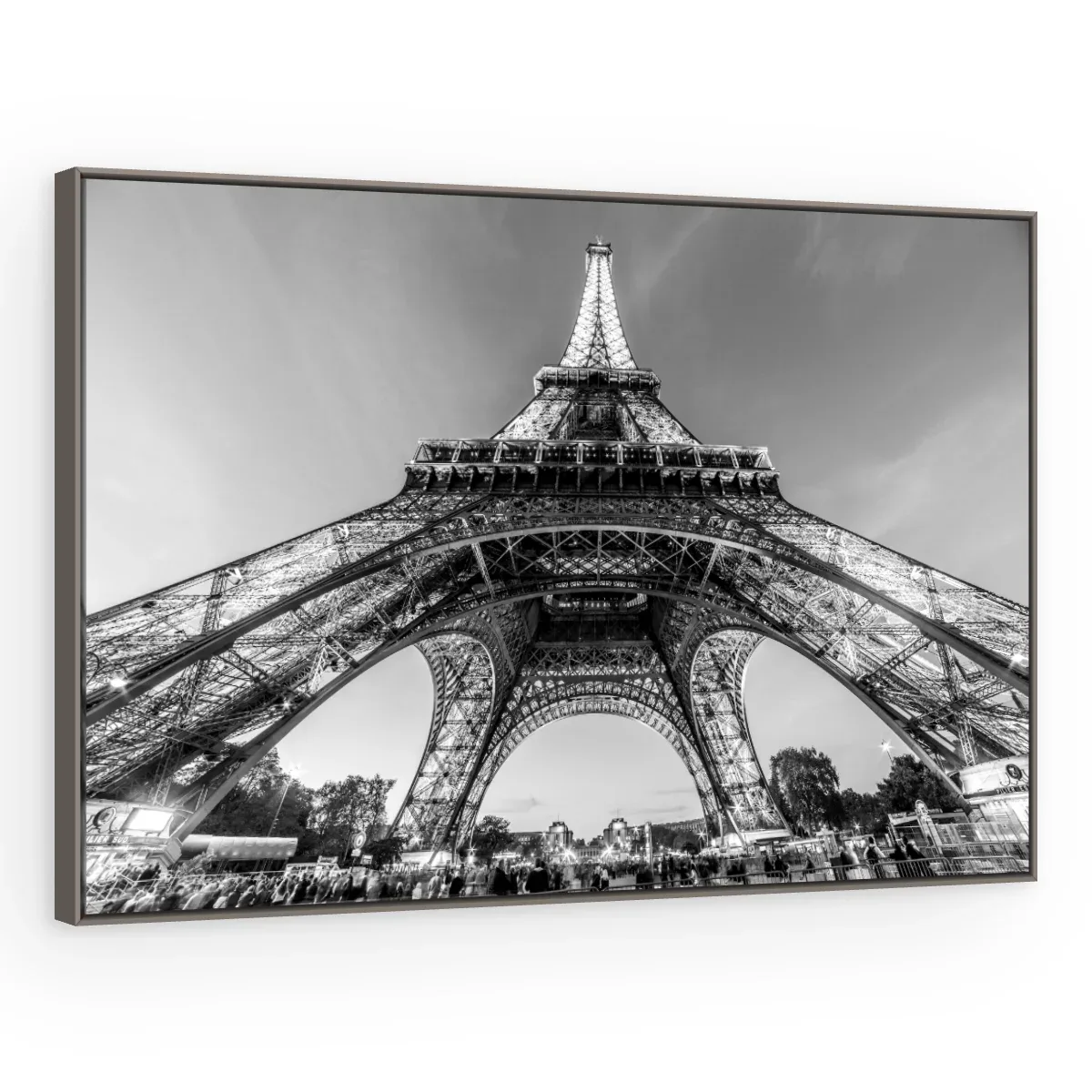 Quadro Decorativo Canvas Eiffel Geométrica - CI0094