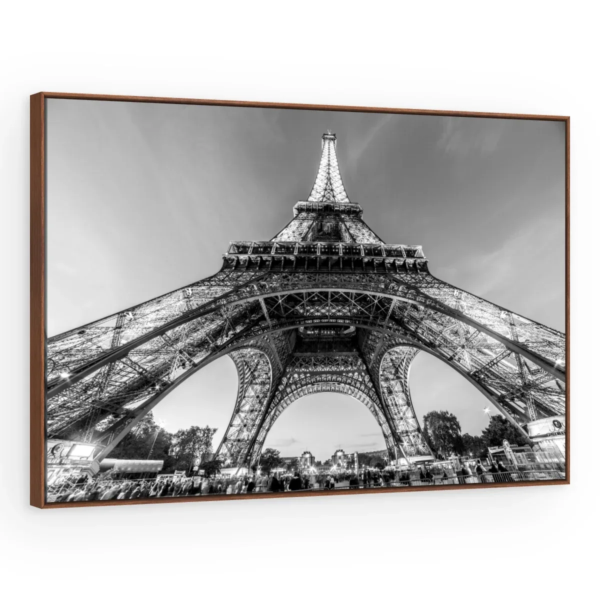 Quadro Decorativo Canvas Eiffel Geométrica - CI0094