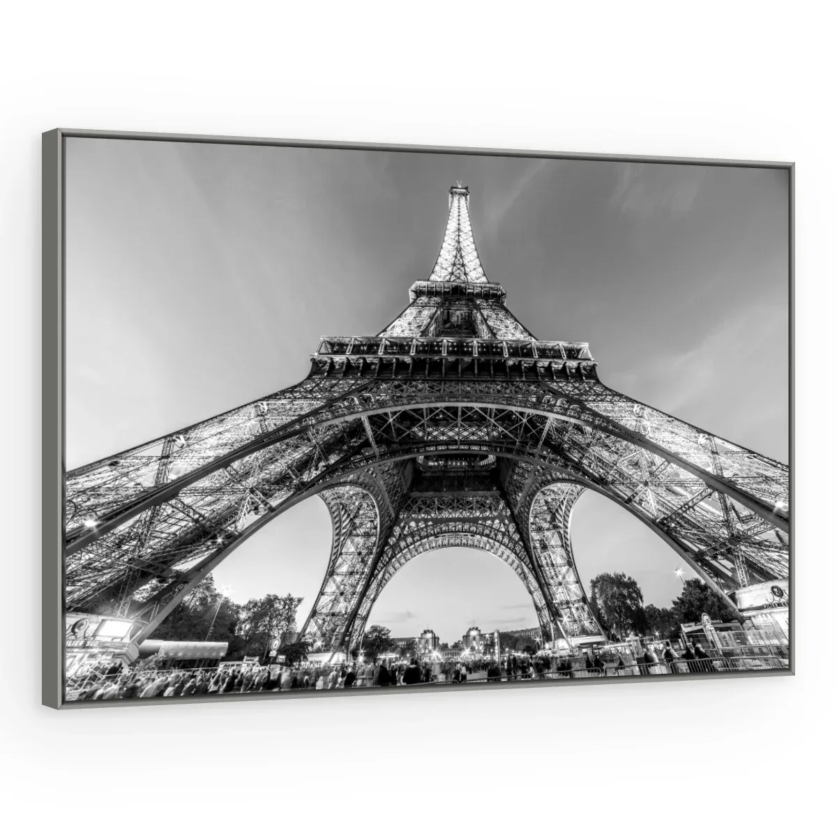 Quadro Decorativo Canvas Eiffel Geométrica - CI0094