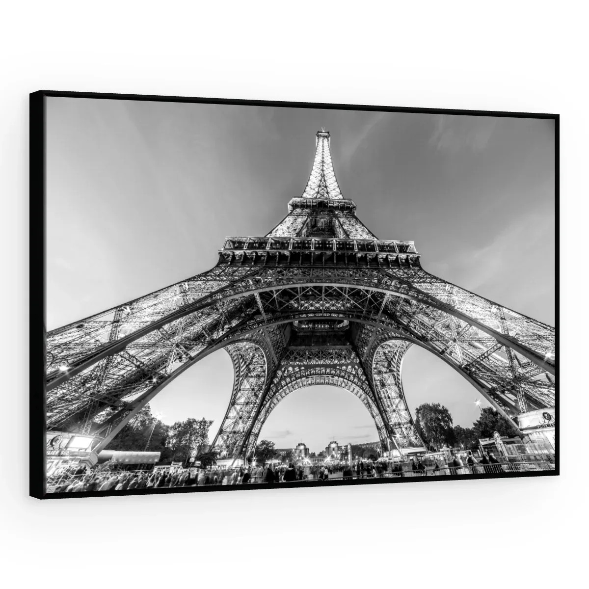 Quadro Decorativo Canvas Eiffel Geométrica - CI0094