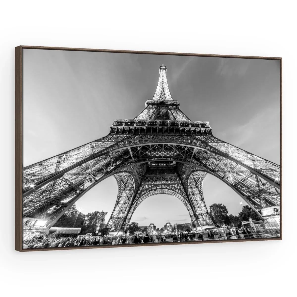 Quadro Decorativo Canvas Eiffel Geométrica - CI0094