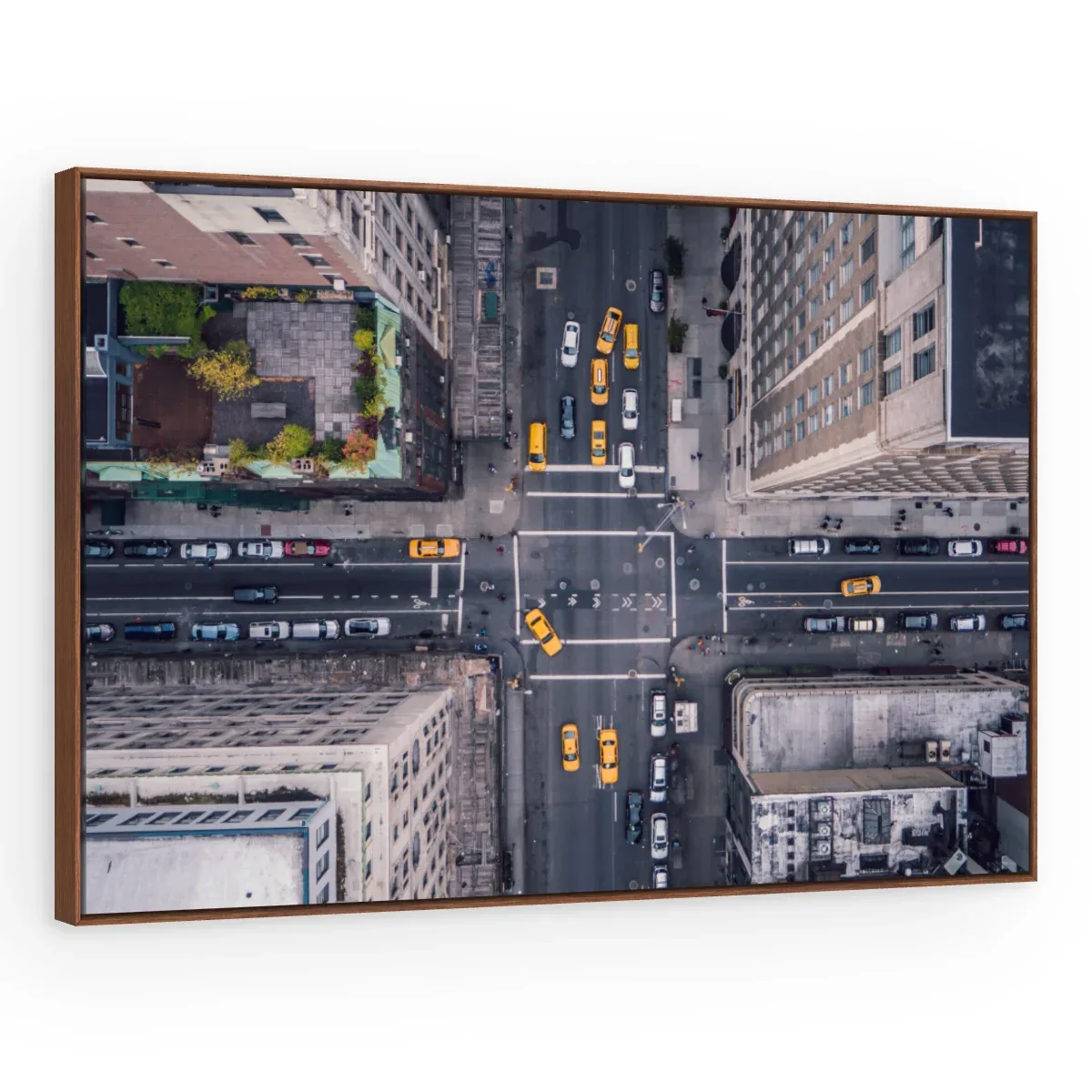 Quadro Decorativo Canvas Manhattan Aérea - CI0101