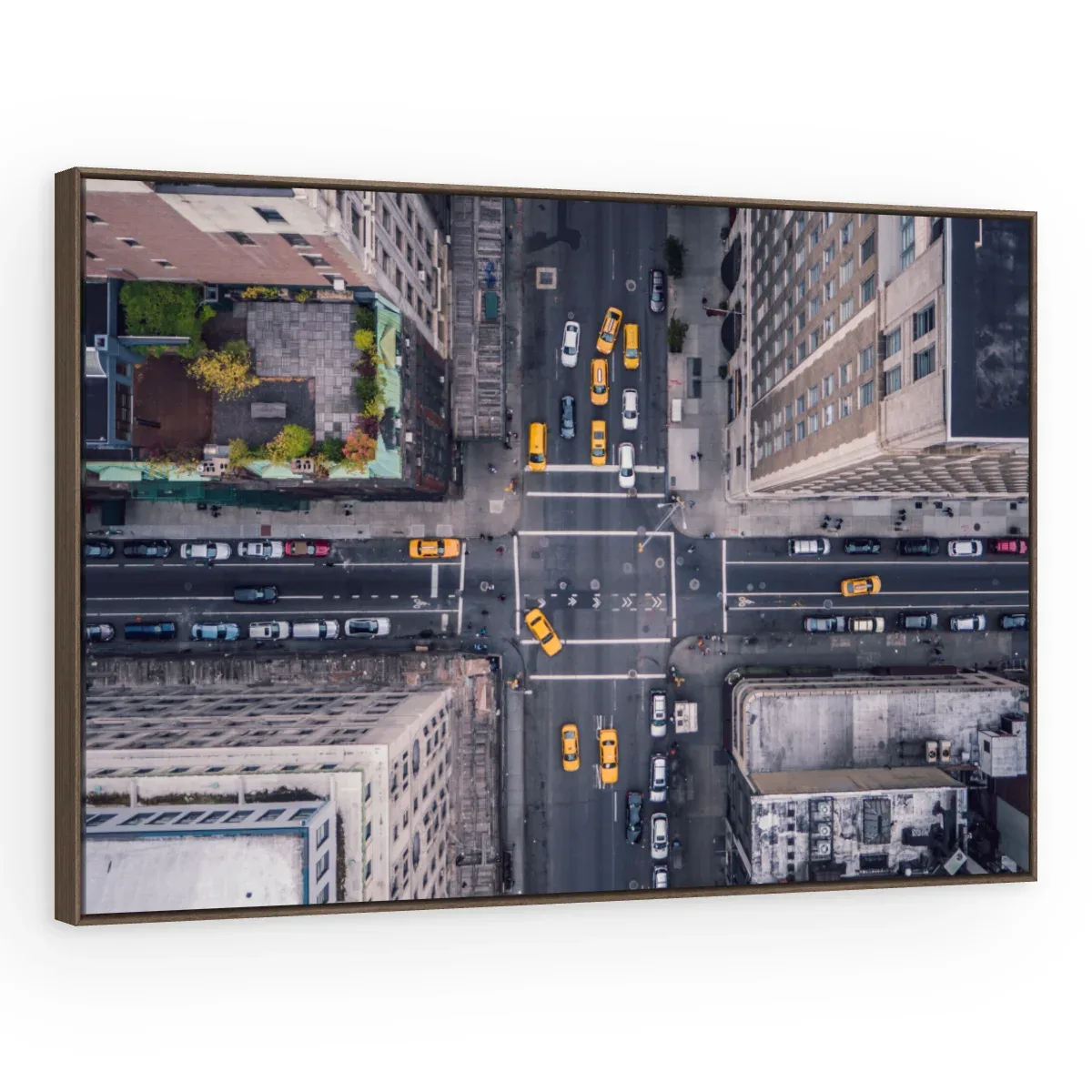 Quadro Decorativo Canvas Manhattan Aérea - CI0101
