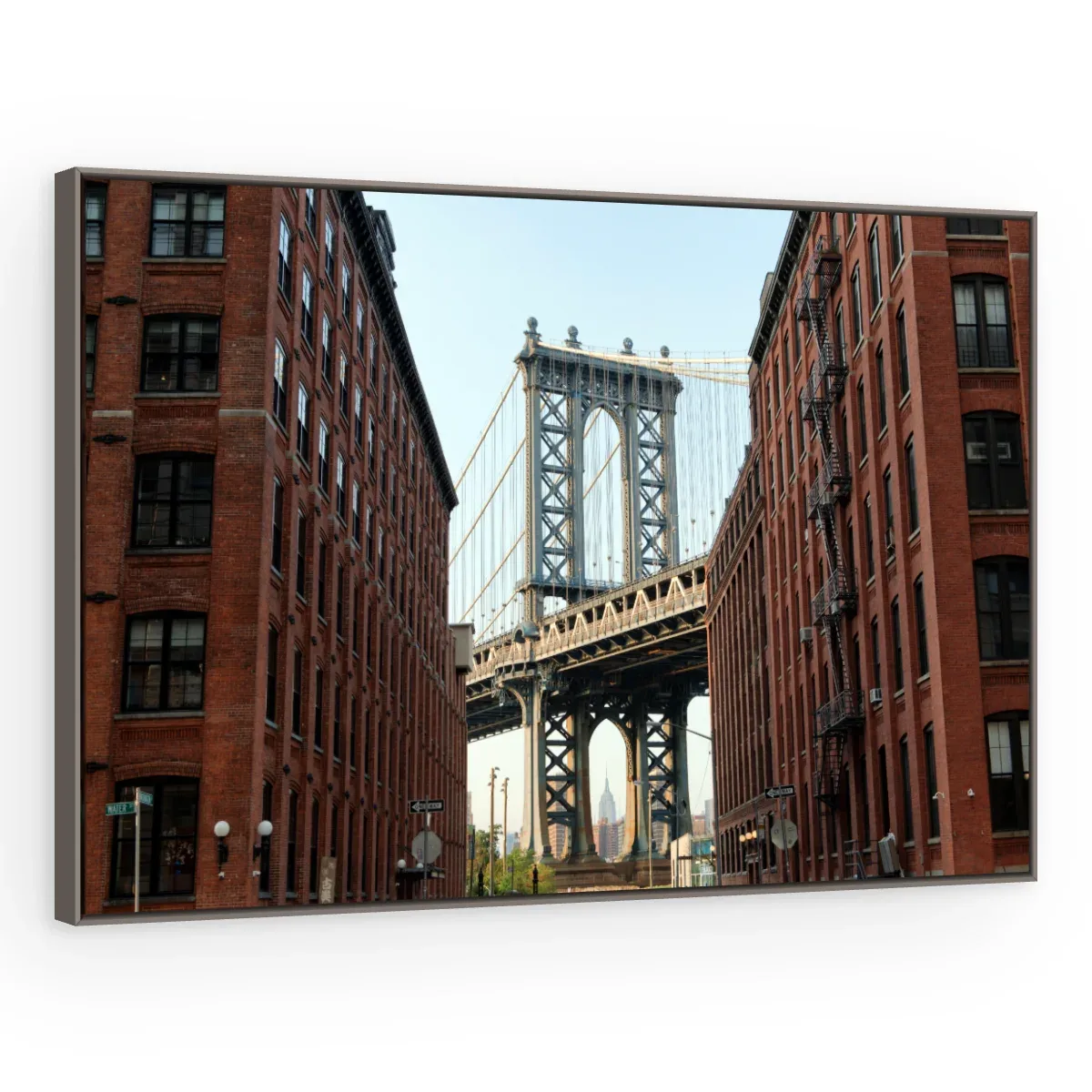 Quadro Decorativo Canvas Ponte Manhattan - CI0103