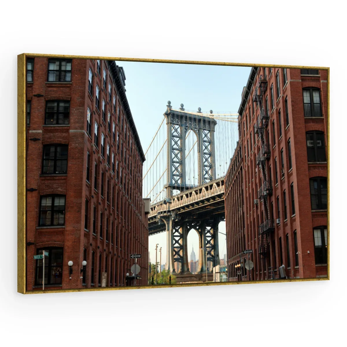 Quadro Decorativo Canvas Ponte Manhattan - CI0103