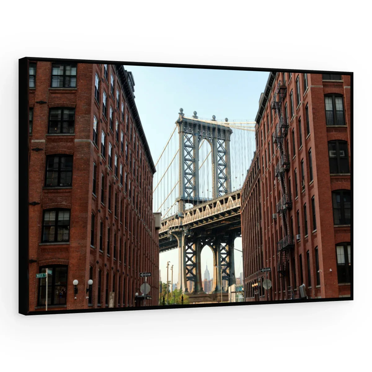 Quadro Decorativo Canvas Ponte Manhattan - CI0103
