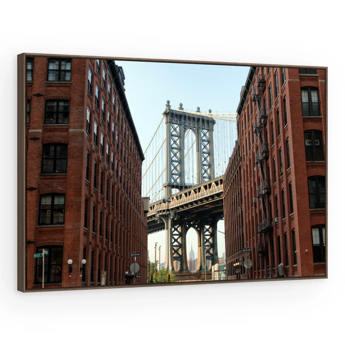 Quadro Decorativo Canvas Ponte Manhattan - CI0103