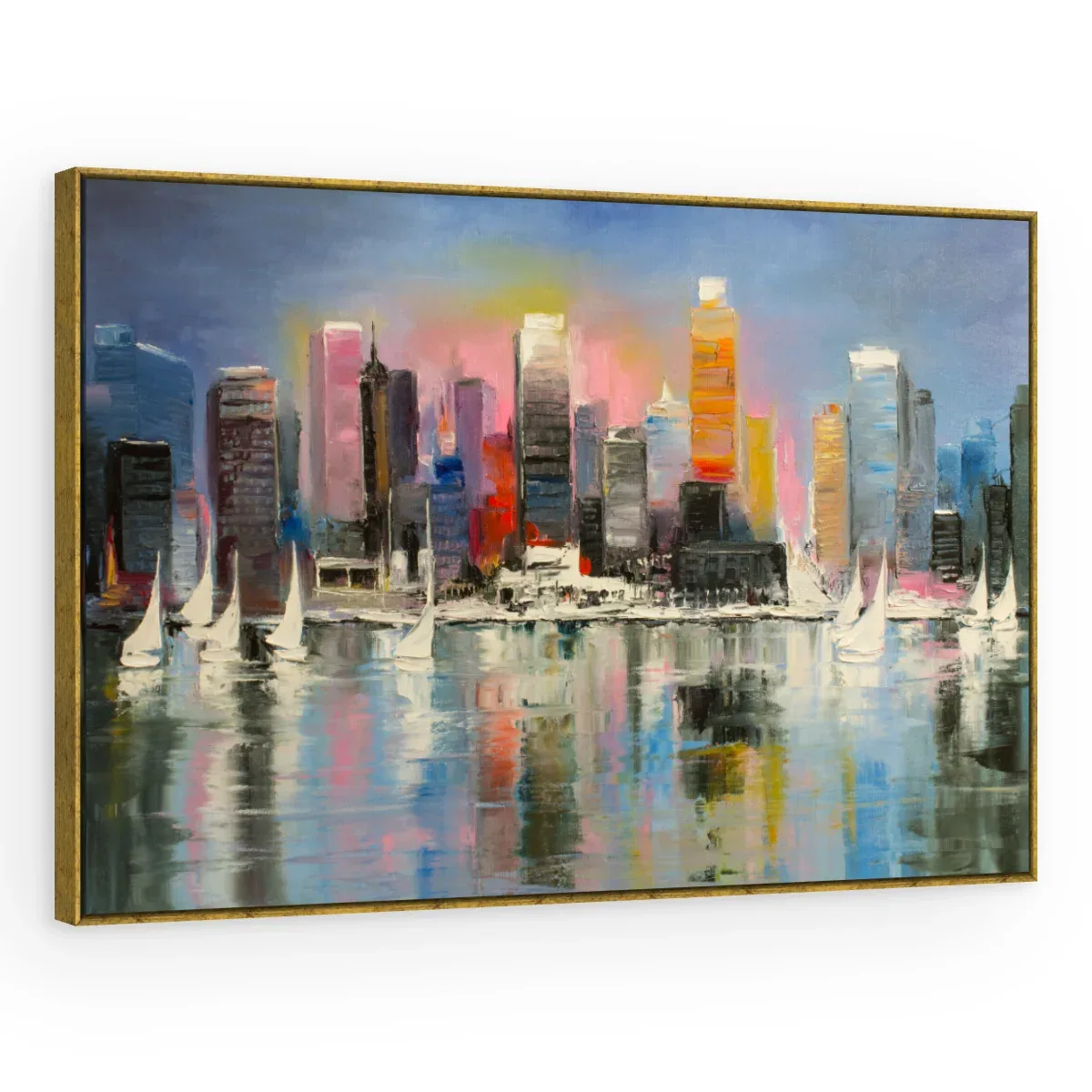 Quadro Decorativo Canvas Marina Colorida - CI0104