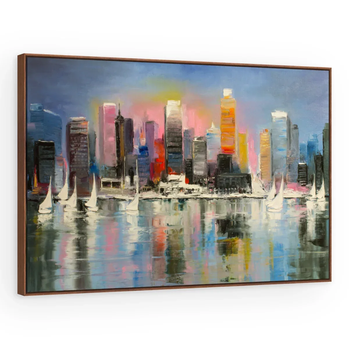 Quadro Decorativo Canvas Marina Colorida - CI0104
