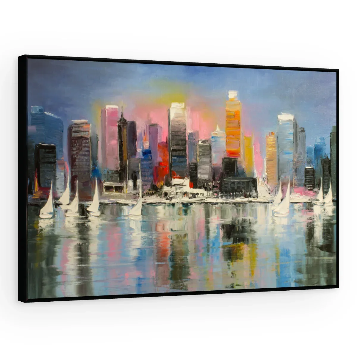 Quadro Decorativo Canvas Marina Colorida - CI0104