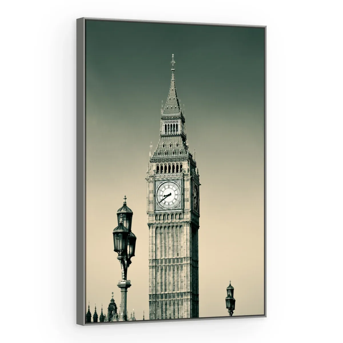Quadro Decorativo Canvas Relógio Londrino - CI0105