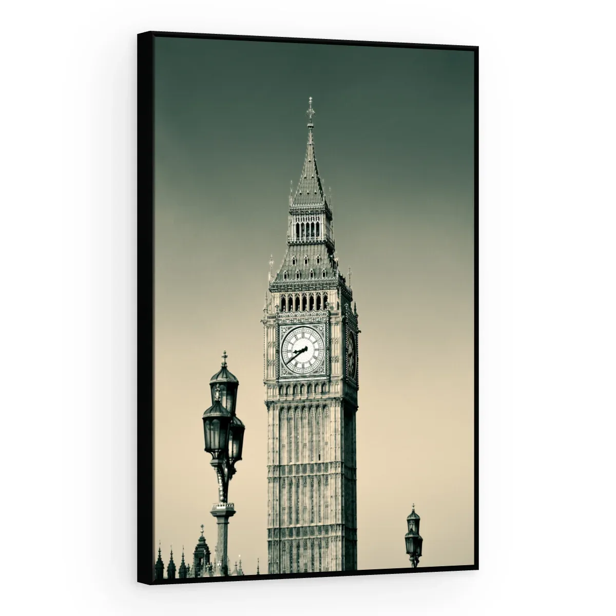 Quadro Decorativo Canvas Relógio Londrino - CI0105