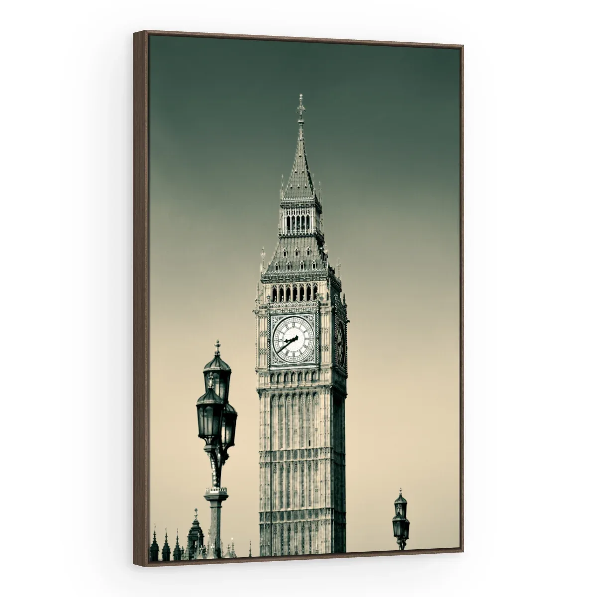 Quadro Decorativo Canvas Relógio Londrino - CI0105