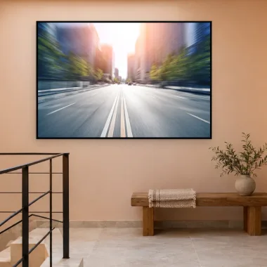 Quadro Decorativo Canvas Velocidade Urbana - CI0112