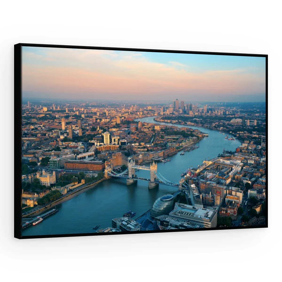 Quadro Decorativo Canvas Londres Aérea - CI0114