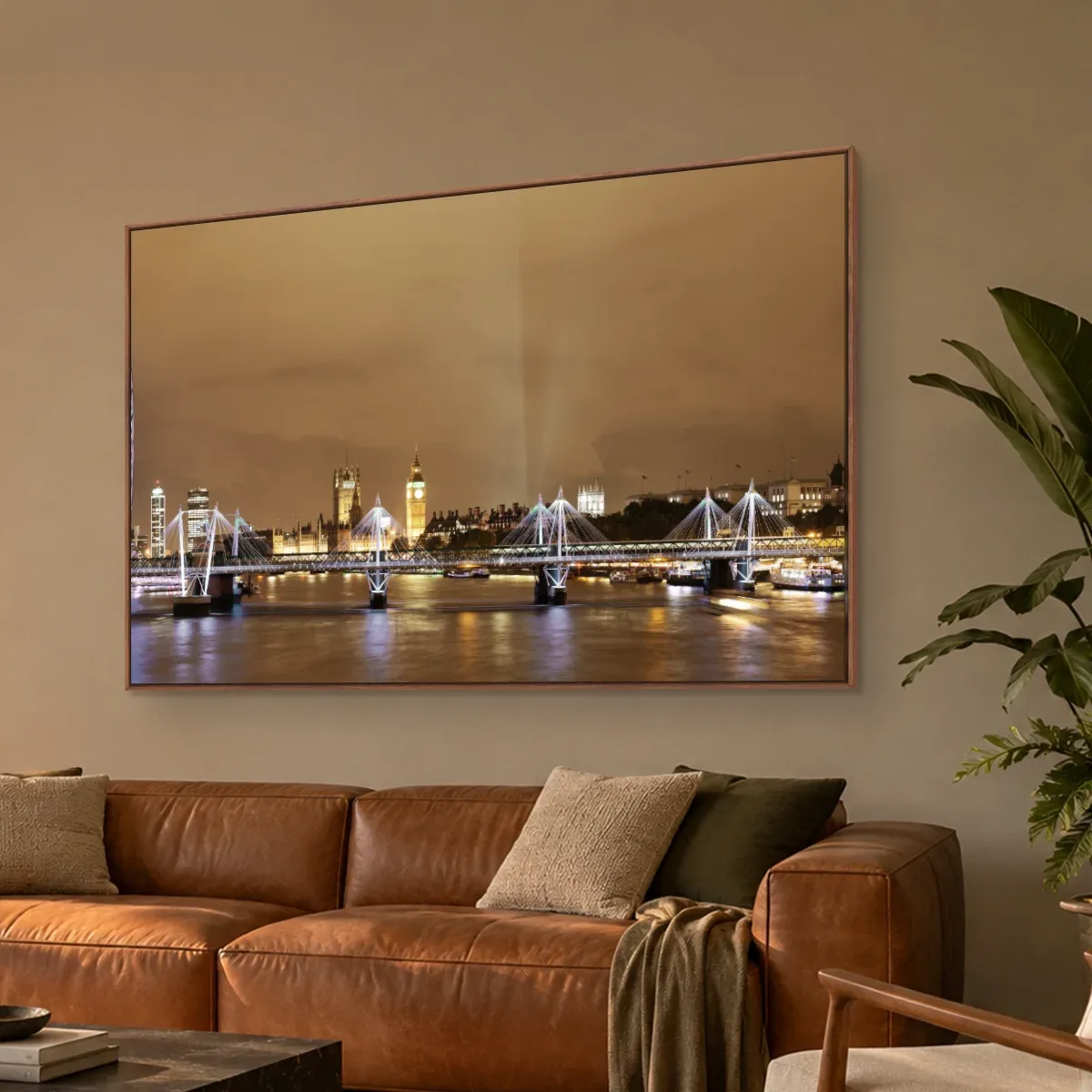 Quadro Decorativo Canvas Londres Panorâmica - CI0115