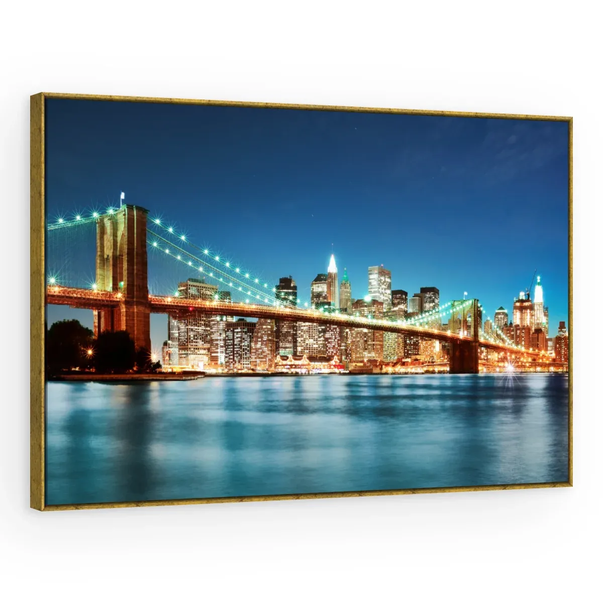 Quadro Decorativo Canvas Brooklyn Noturna - CI0116