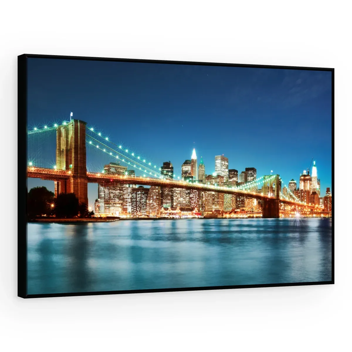 Quadro Decorativo Canvas Brooklyn Noturna - CI0116