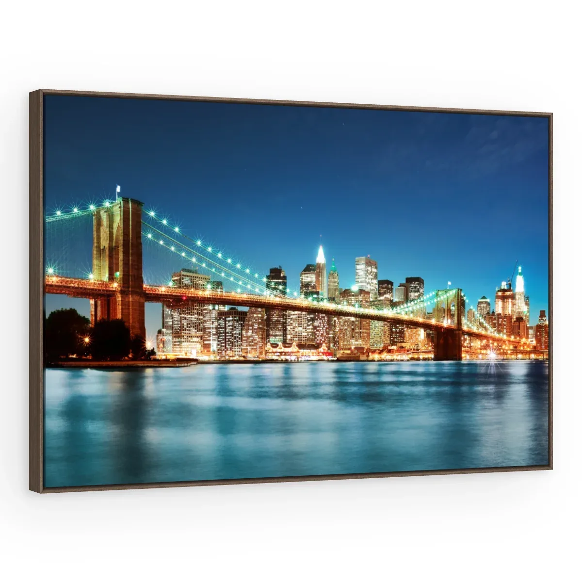 Quadro Decorativo Canvas Brooklyn Noturna - CI0116