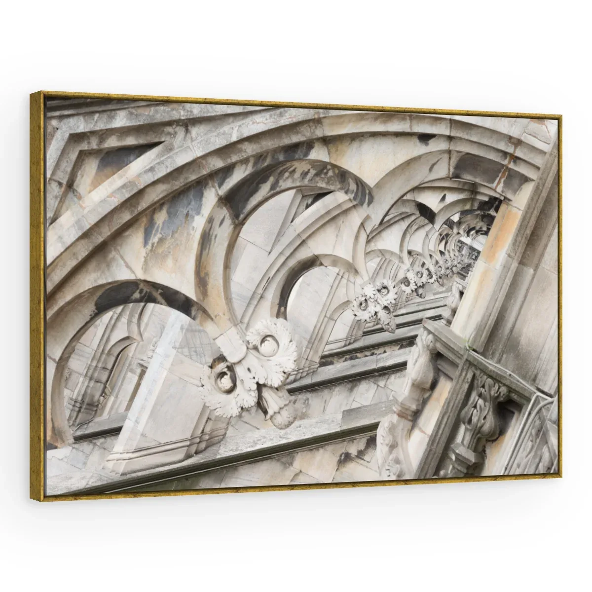 Quadro Decorativo Canvas Arquitetura Gótica - CI0118