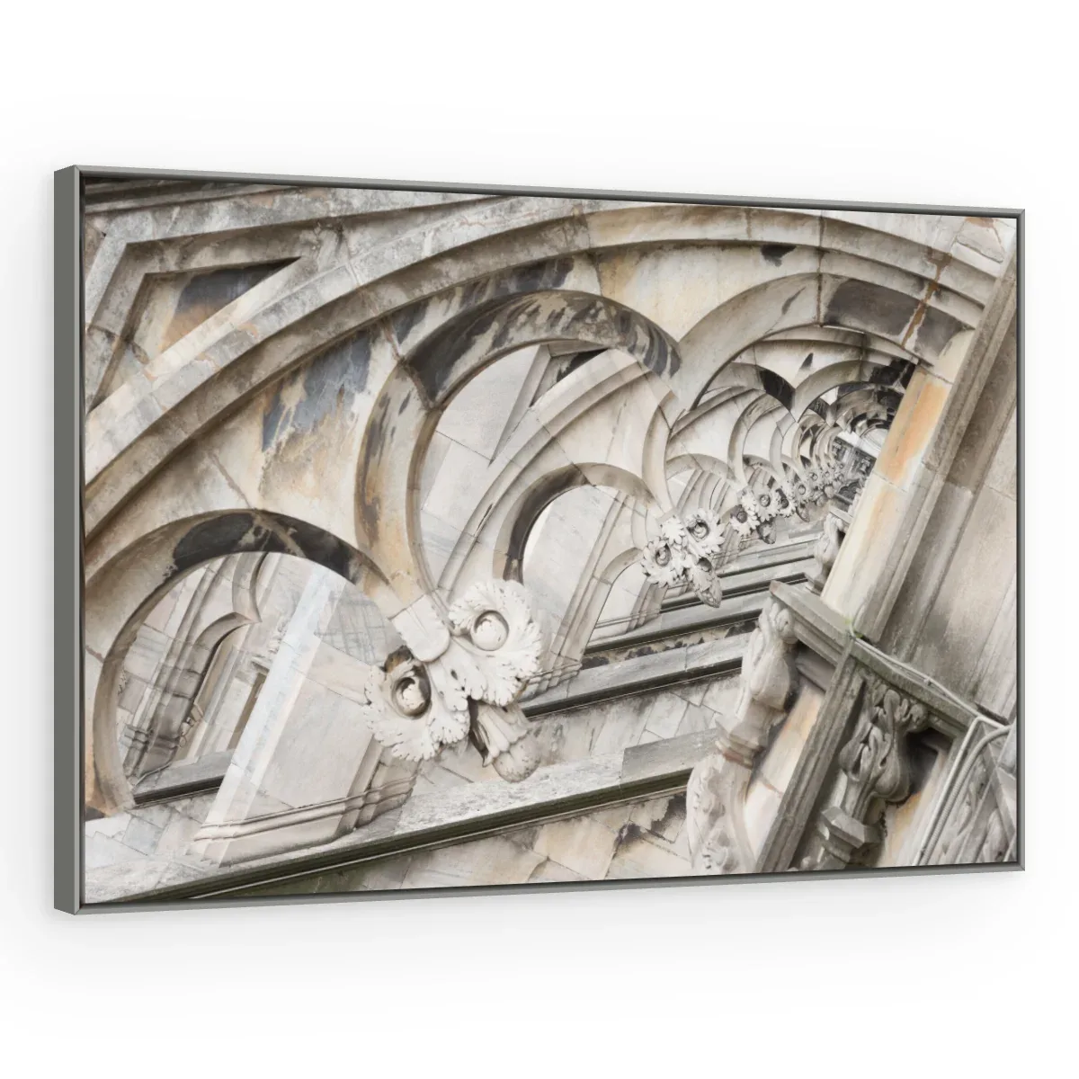 Quadro Decorativo Canvas Arquitetura Gótica - CI0118