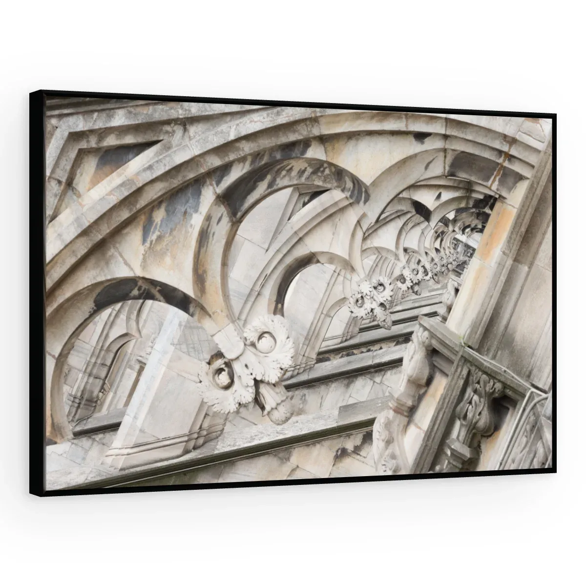 Quadro Decorativo Canvas Arquitetura Gótica - CI0118