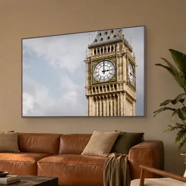 Quadro Decorativo Canvas Relógio Gótico - CI0121