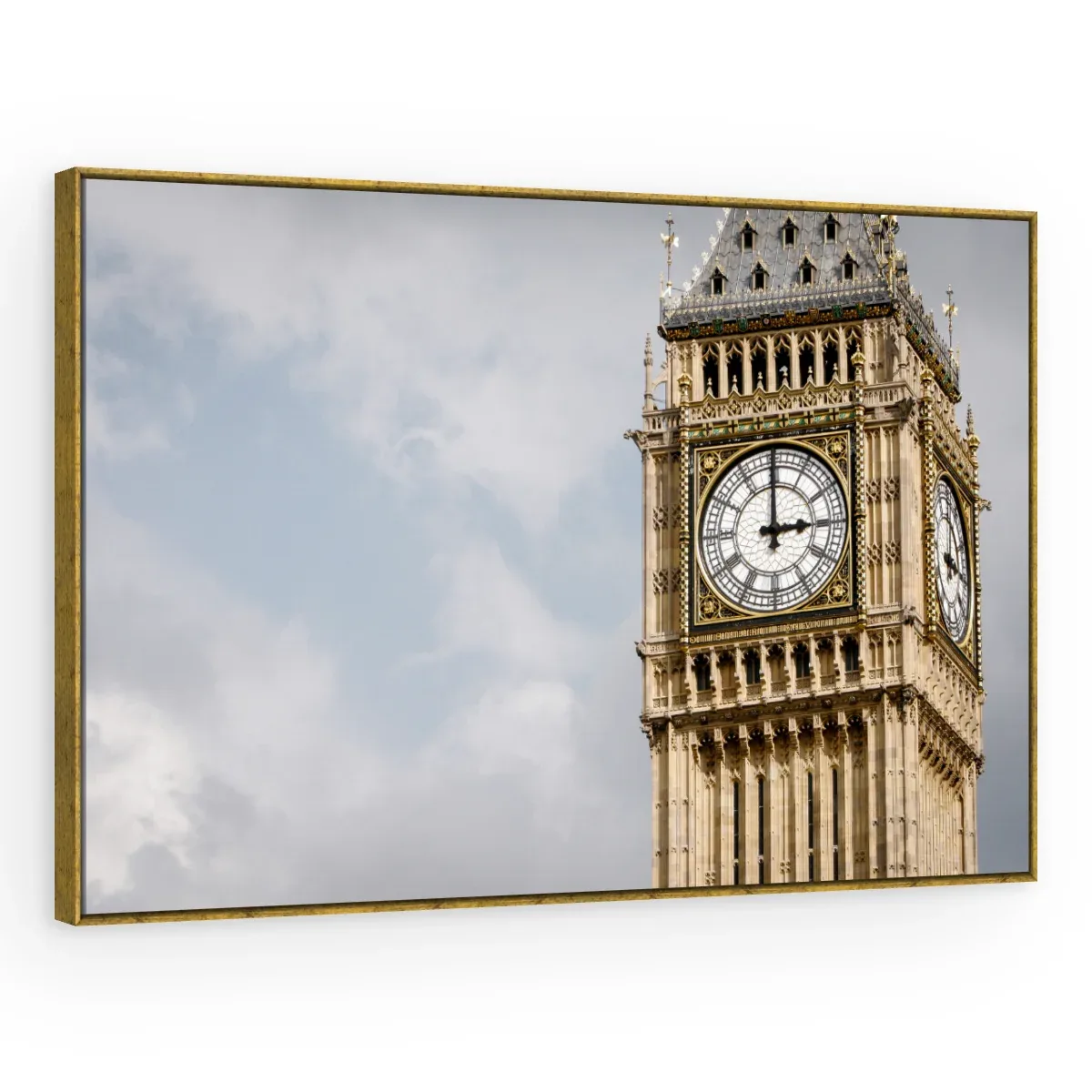 Quadro Decorativo Canvas Relógio Gótico - CI0121