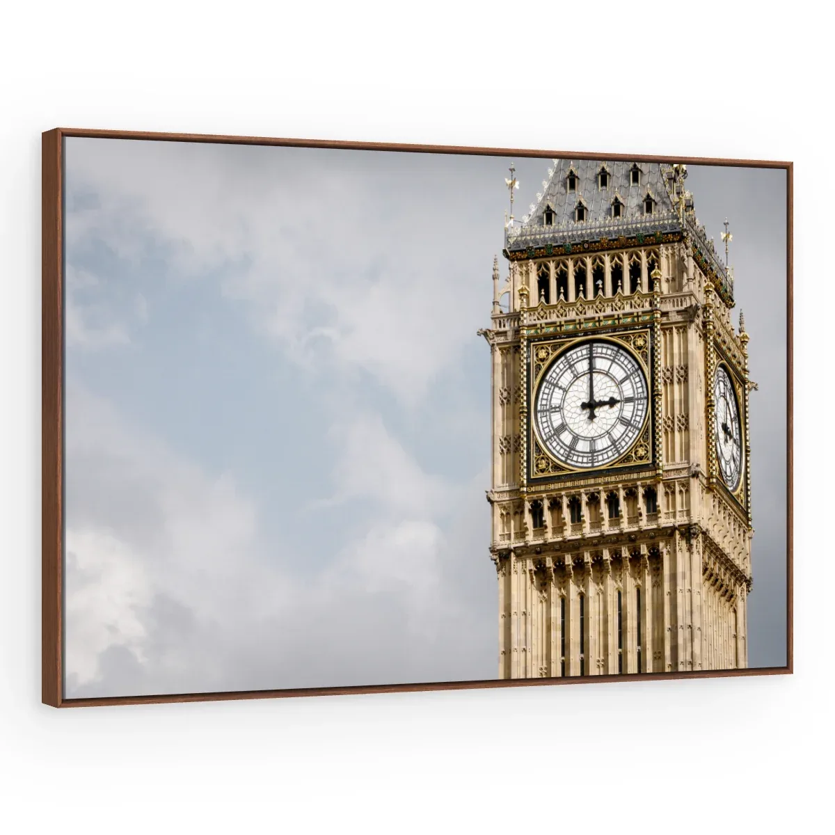 Quadro Decorativo Canvas Relógio Gótico - CI0121