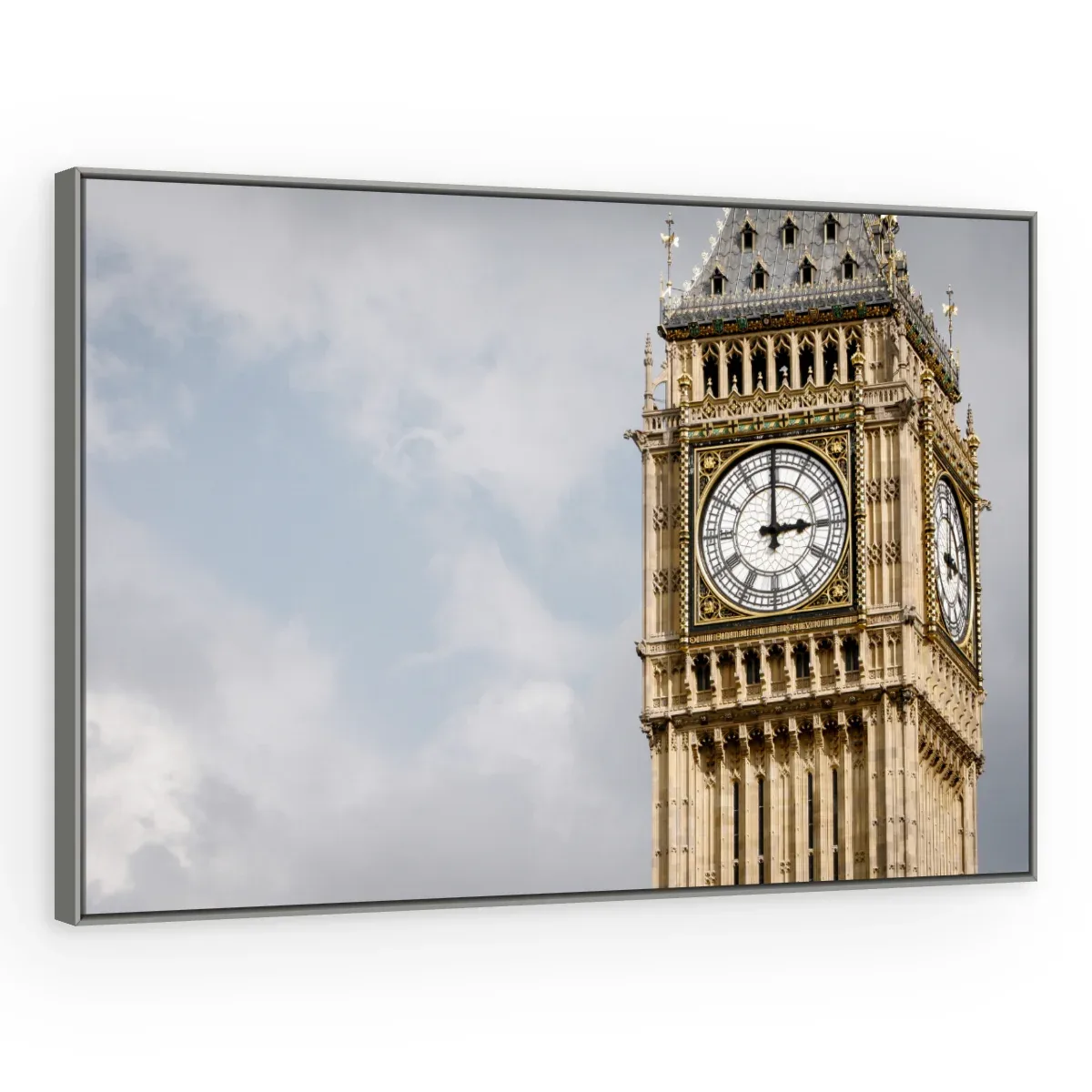 Quadro Decorativo Canvas Relógio Gótico - CI0121