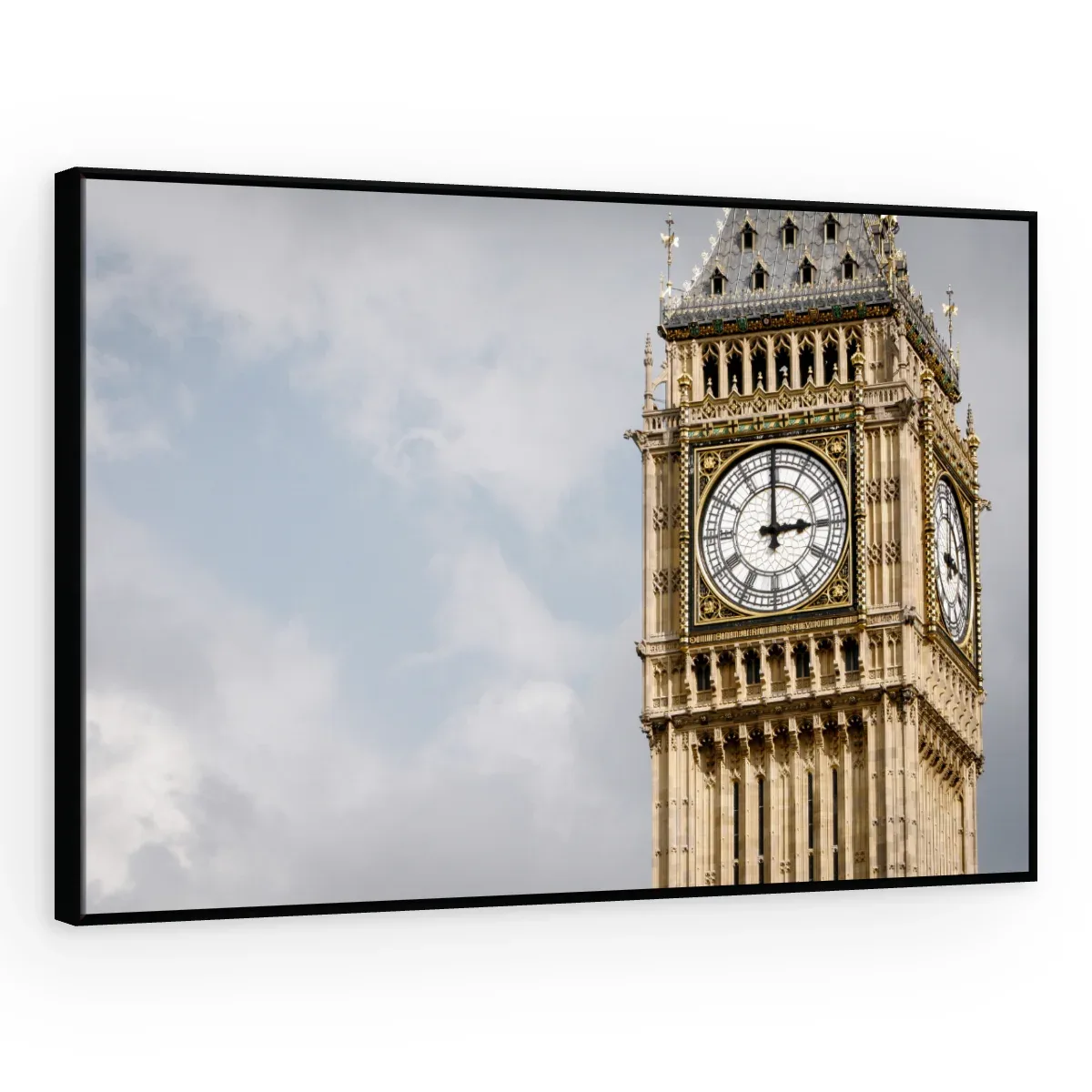 Quadro Decorativo Canvas Relógio Gótico - CI0121