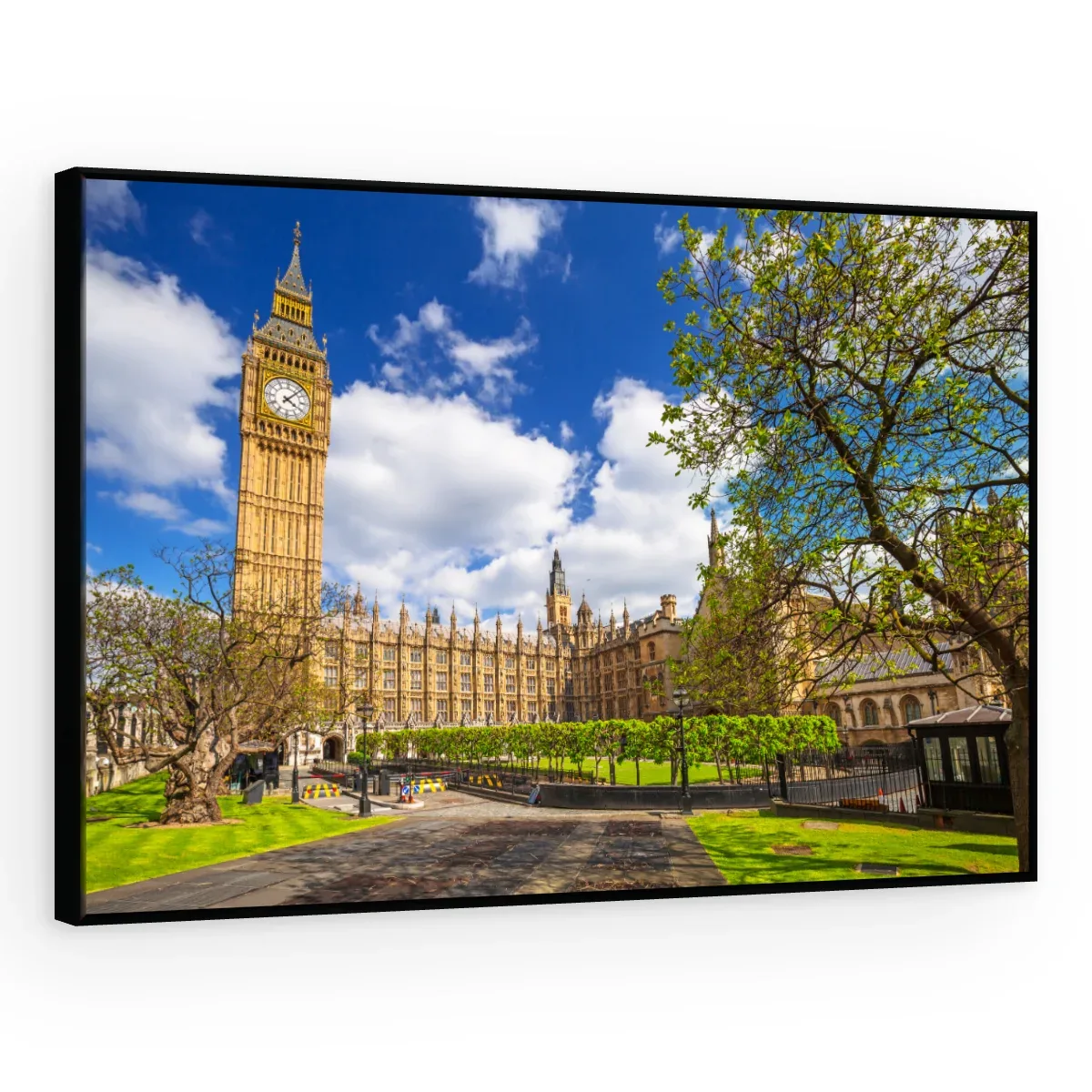 Quadro Decorativo Canvas Londres Primaveril - CI0122