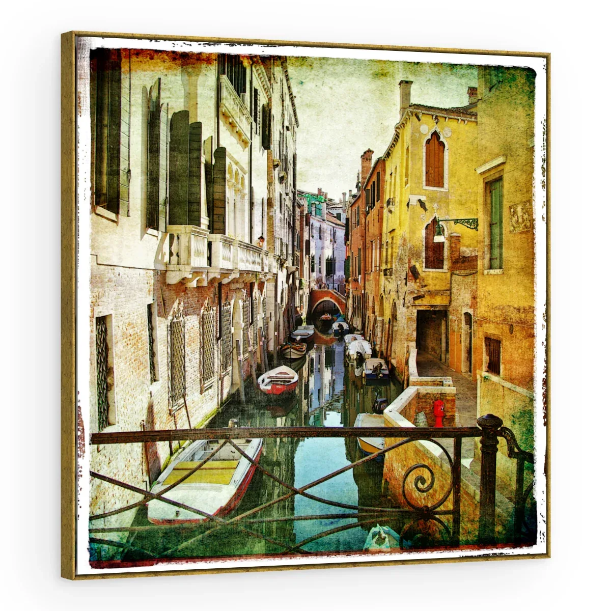 Quadro Decorativo Canvas Canal Veneziano - CI0123