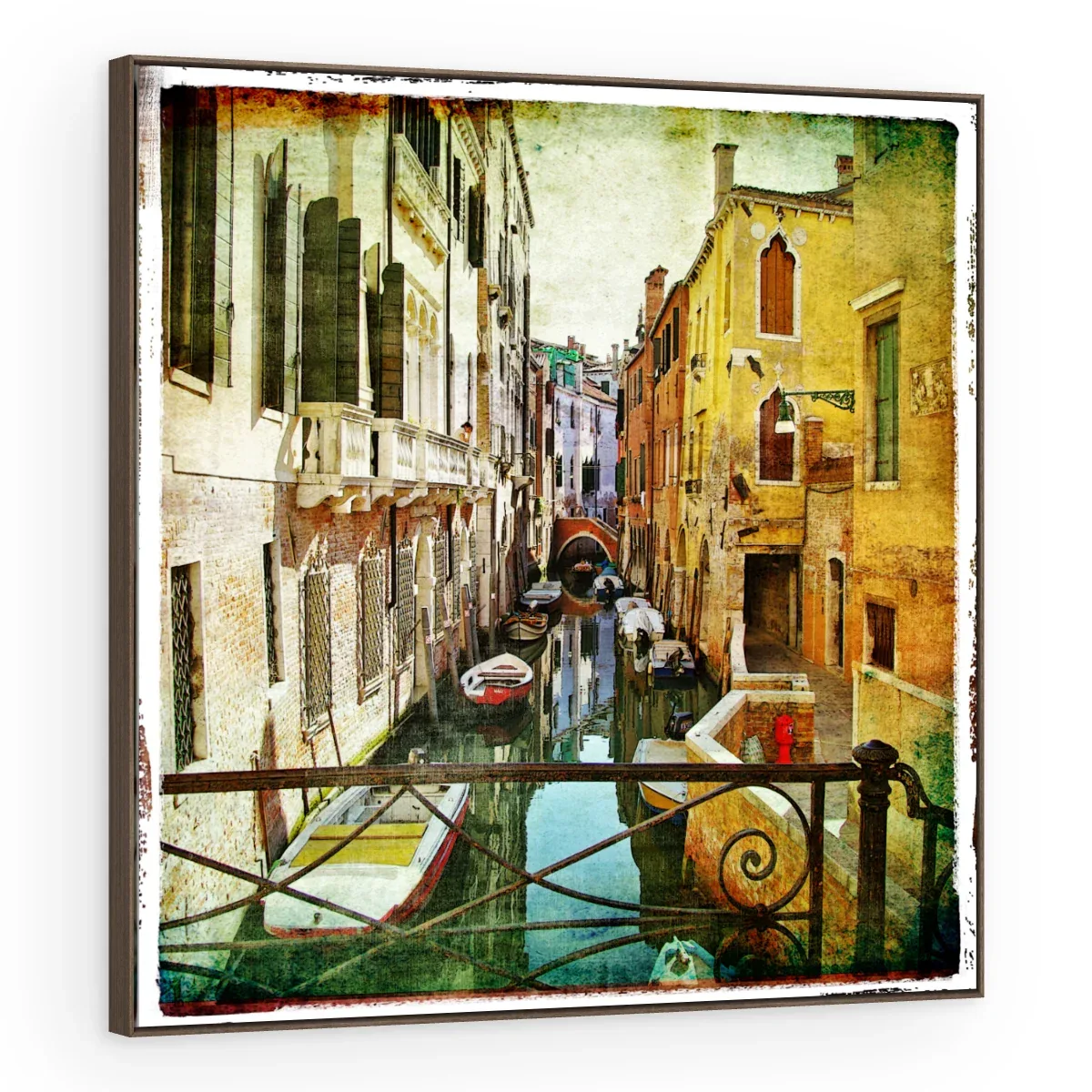 Quadro Decorativo Canvas Canal Veneziano - CI0123