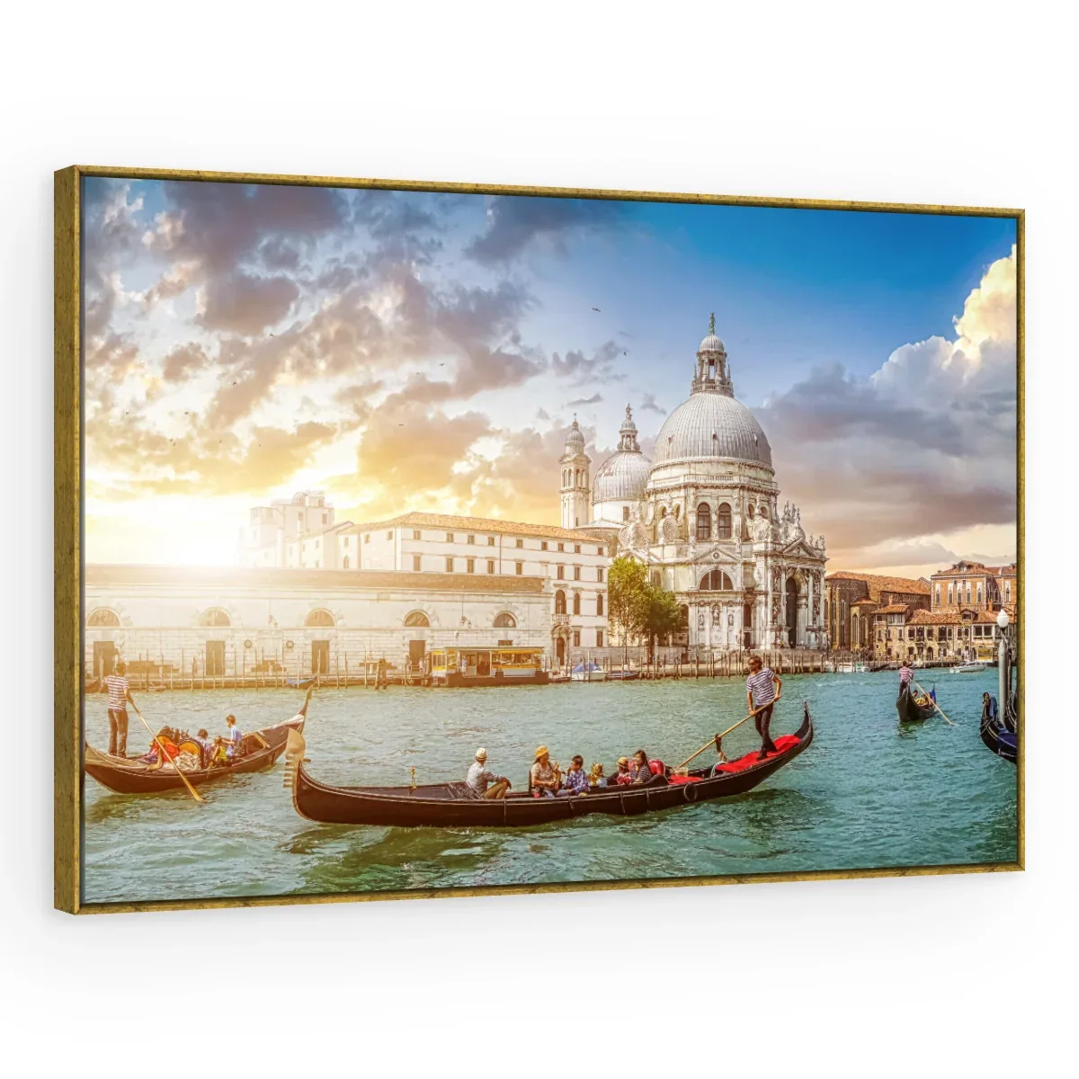 Quadro Decorativo Canvas Veneza Amanhecer - CI0124