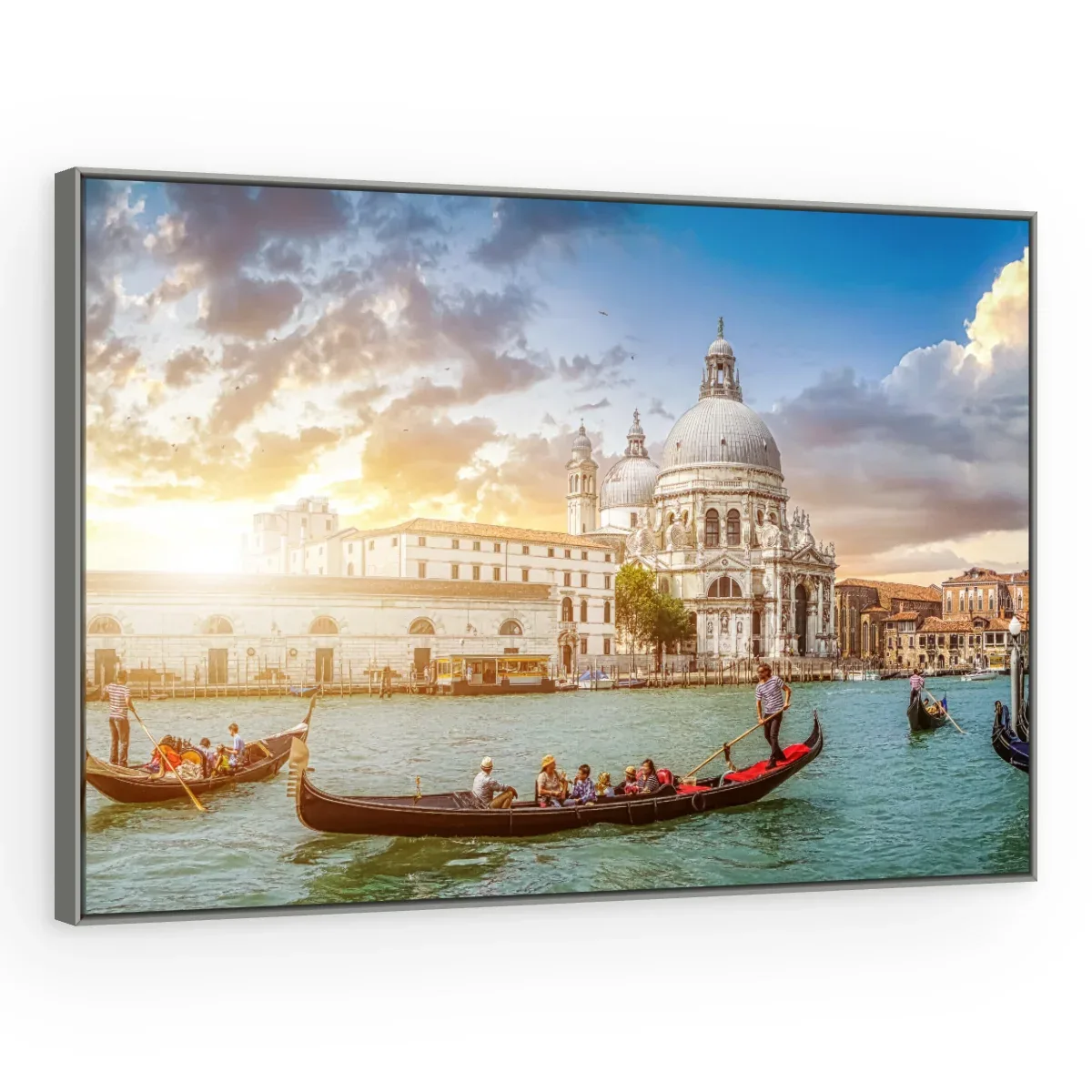 Quadro Decorativo Canvas Veneza Amanhecer - CI0124