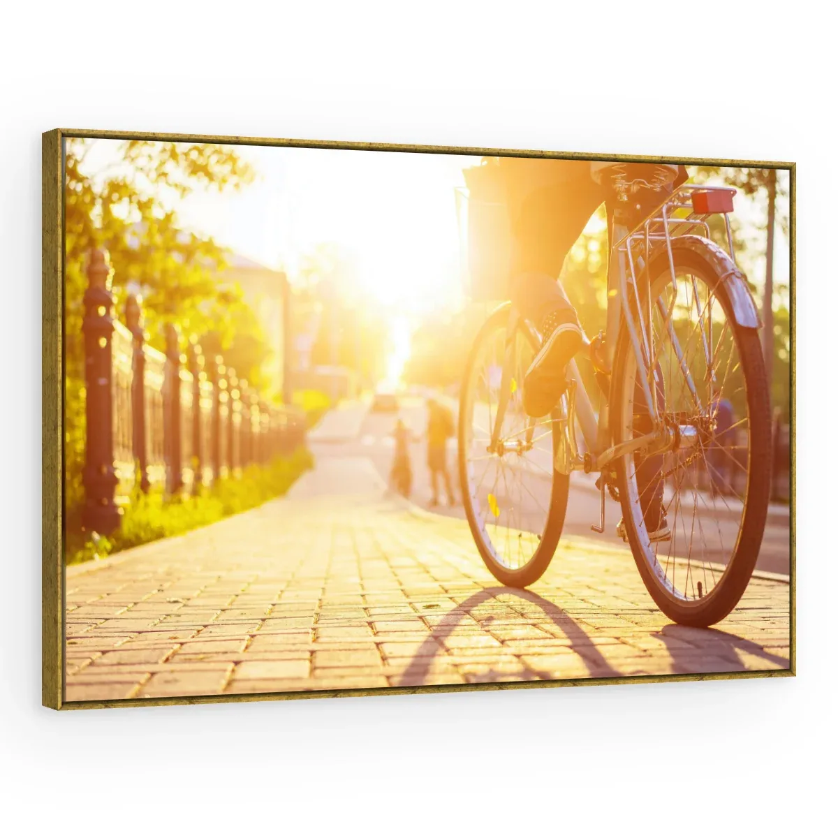 Quadro Decorativo Canvas Bicicleta Ensolarada - CI0125