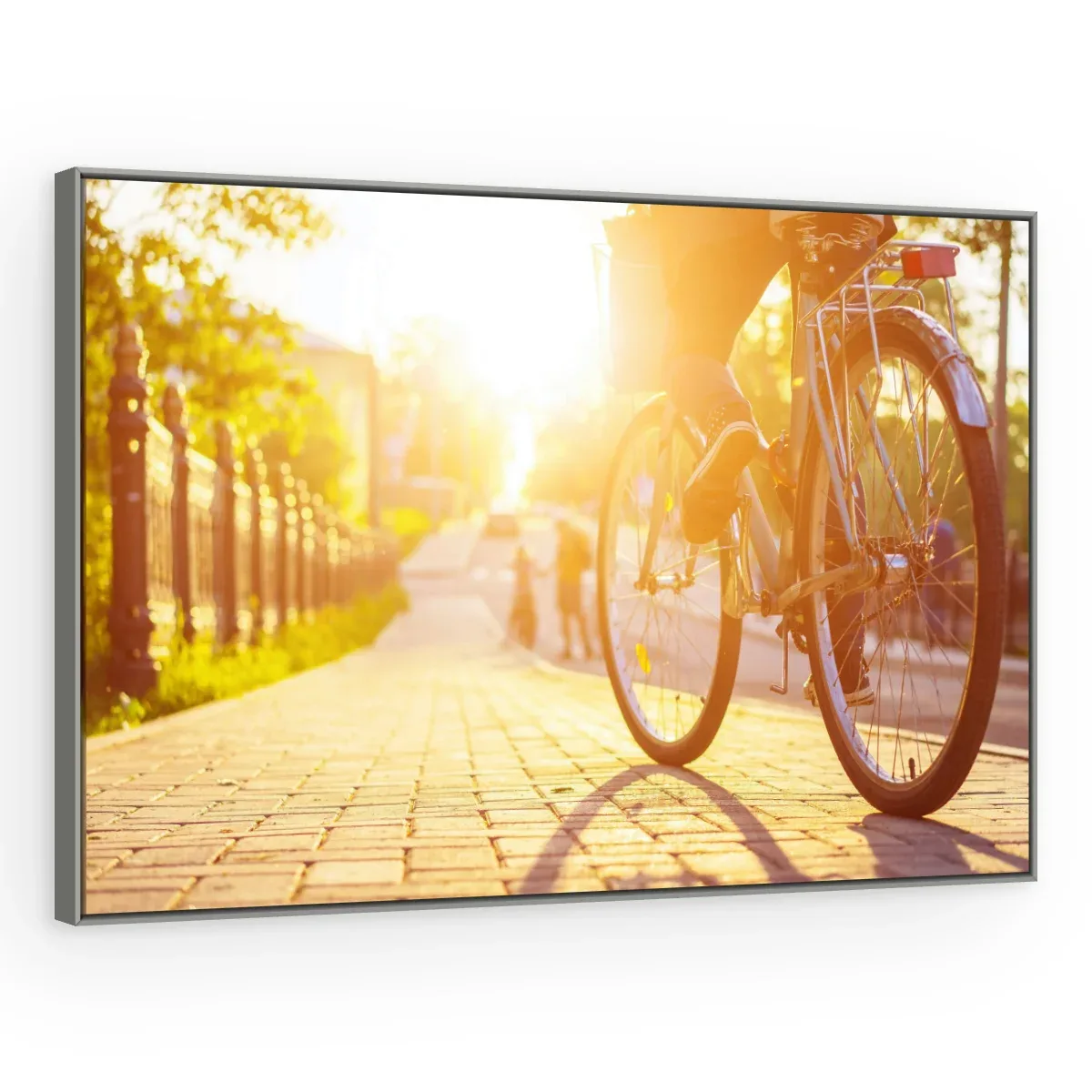 Quadro Decorativo Canvas Bicicleta Ensolarada - CI0125