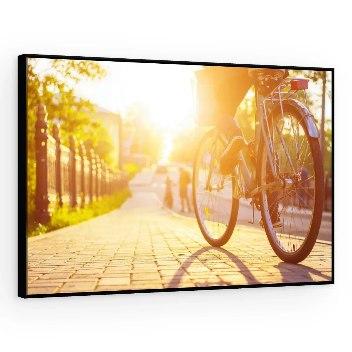 Quadro Decorativo Canvas Bicicleta Ensolarada - CI0125