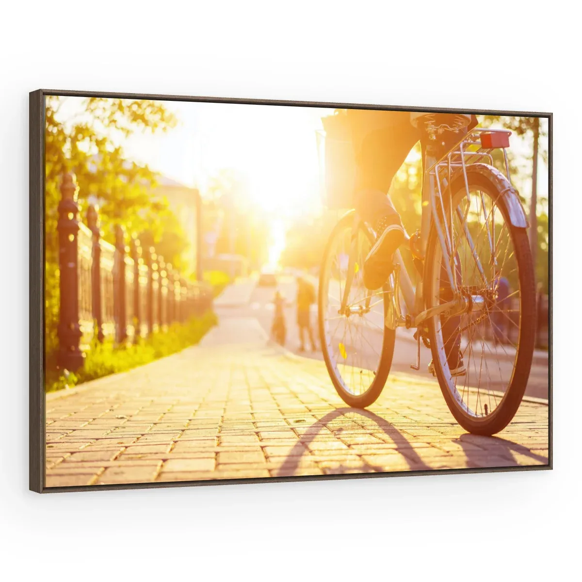 Quadro Decorativo Canvas Bicicleta Ensolarada - CI0125