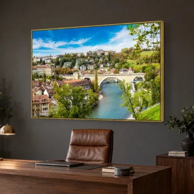 Quadro Decorativo Canvas Berna Panorâmica - CI0127