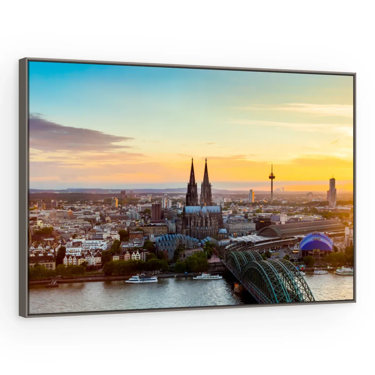 Quadro Decorativo Canvas Colônia Crepuscular - CI0128