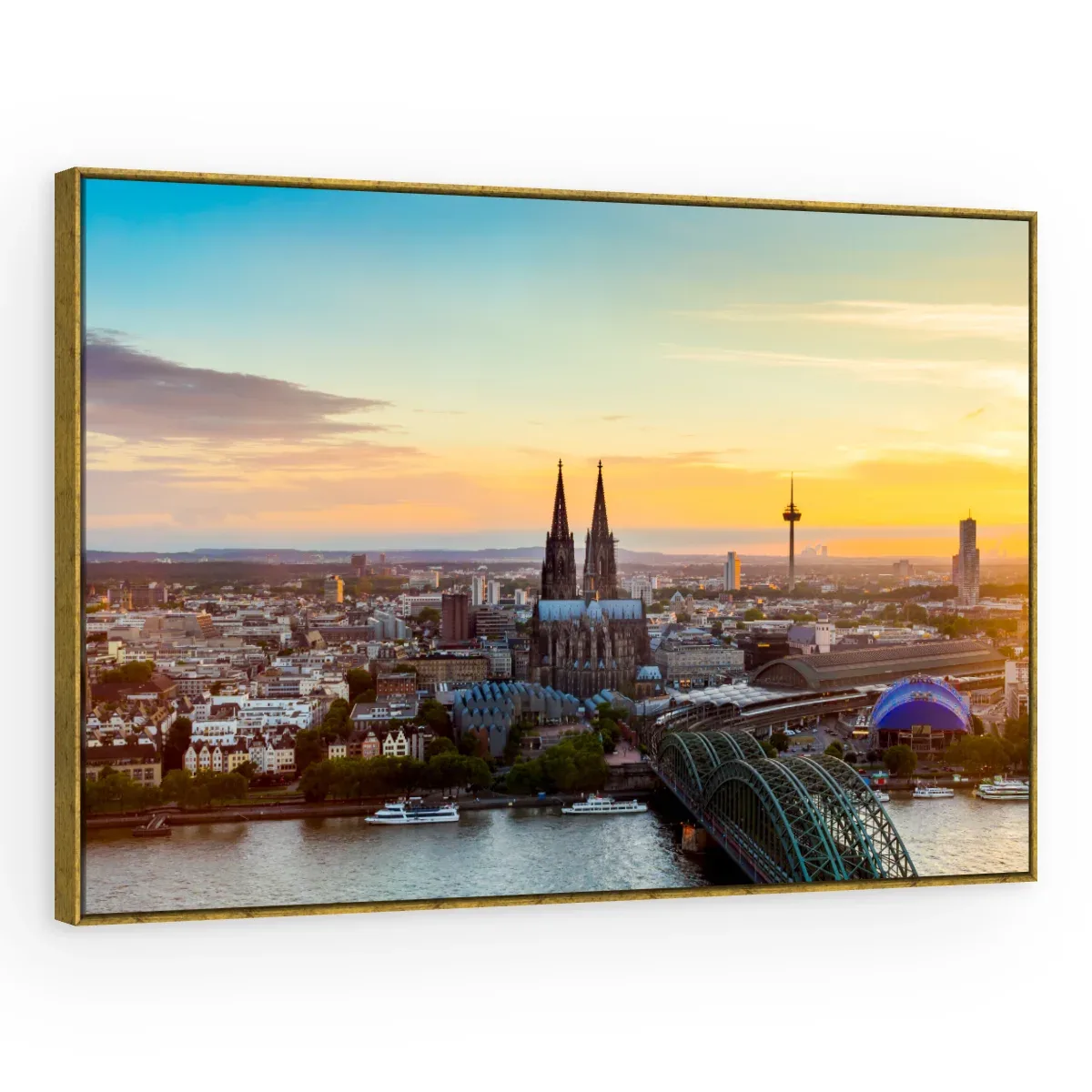 Quadro Decorativo Canvas Colônia Crepuscular - CI0128