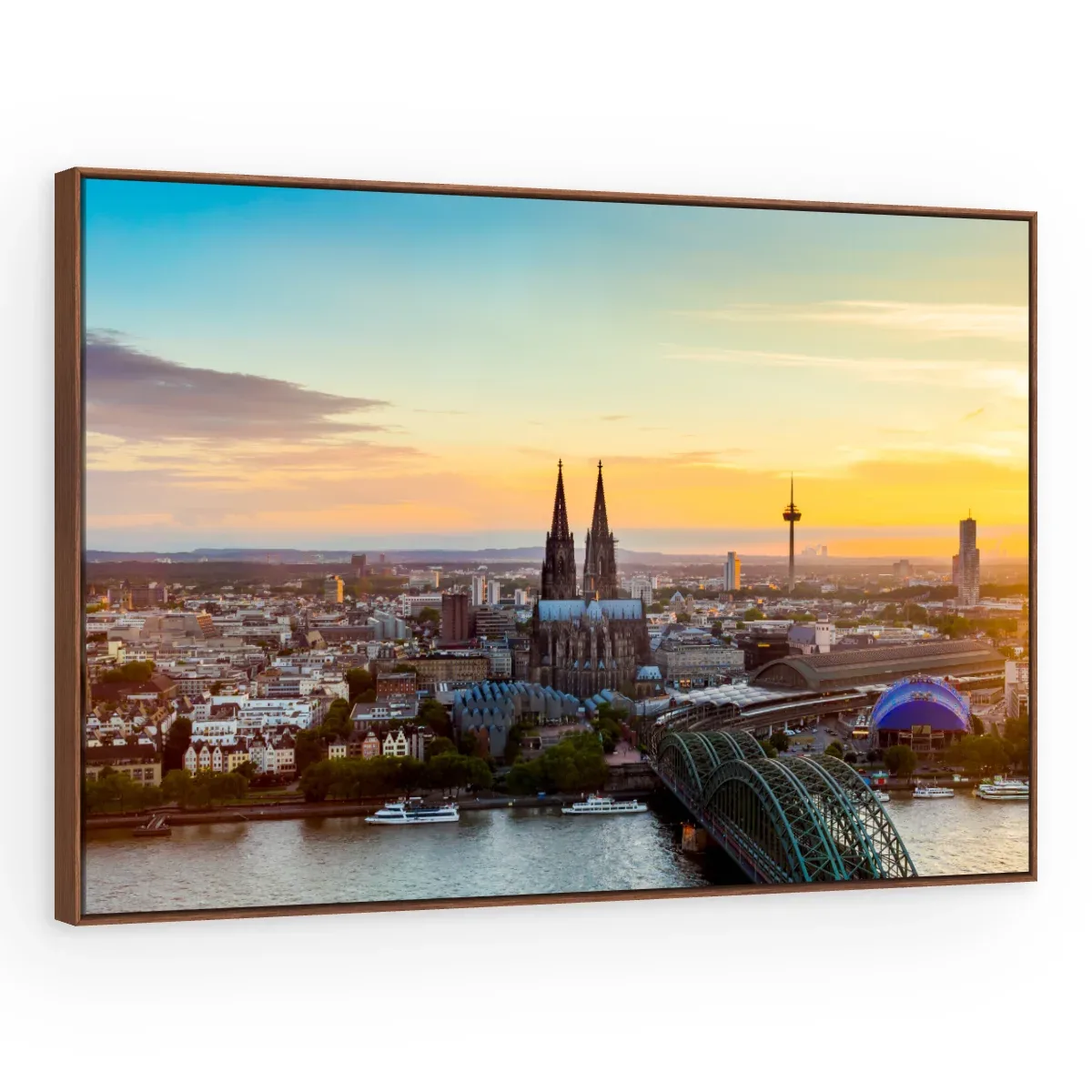 Quadro Decorativo Canvas Colônia Crepuscular - CI0128