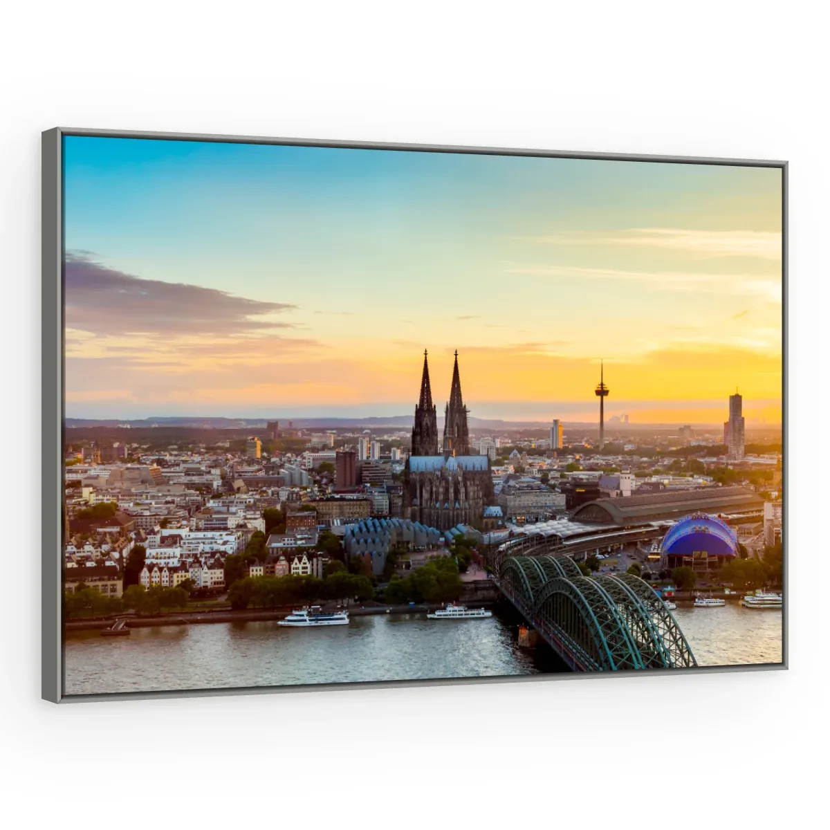 Quadro Decorativo Canvas Colônia Crepuscular - CI0128