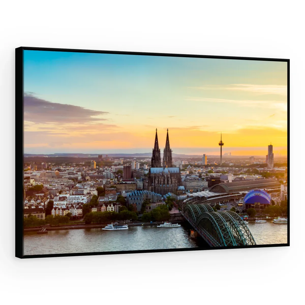 Quadro Decorativo Canvas Colônia Crepuscular - CI0128