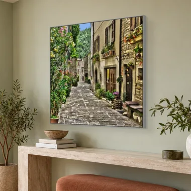 Quadro Decorativo Canvas Viela Florida - CI0130