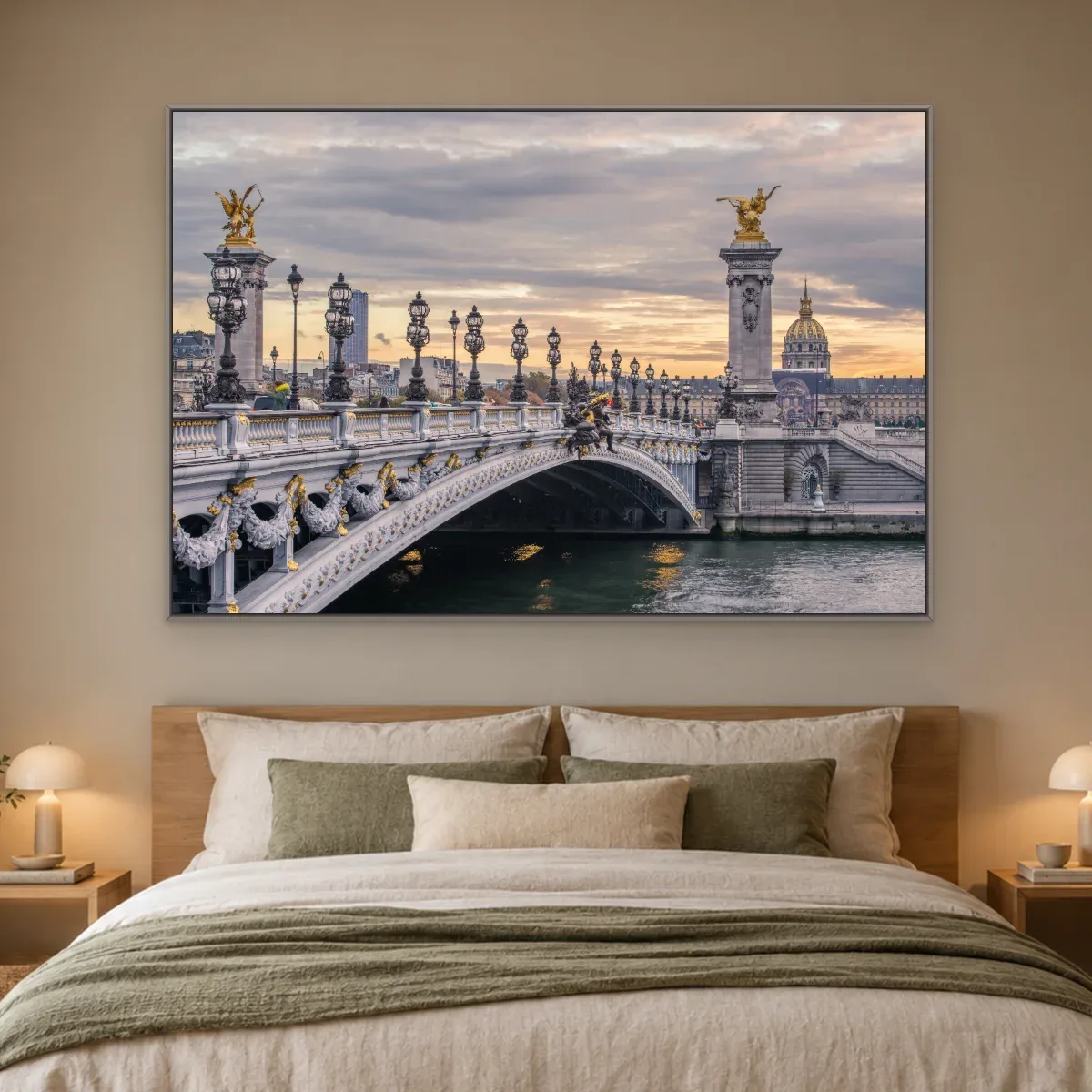 Quadro Decorativo Canvas Ponte Alexandre - CI0143