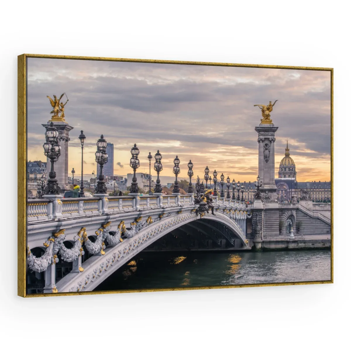 Quadro Decorativo Canvas Ponte Alexandre - CI0143